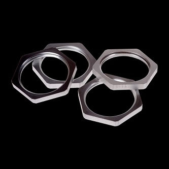 Axis Communications 4-pack of 3/4" conduit locknut. Suitable